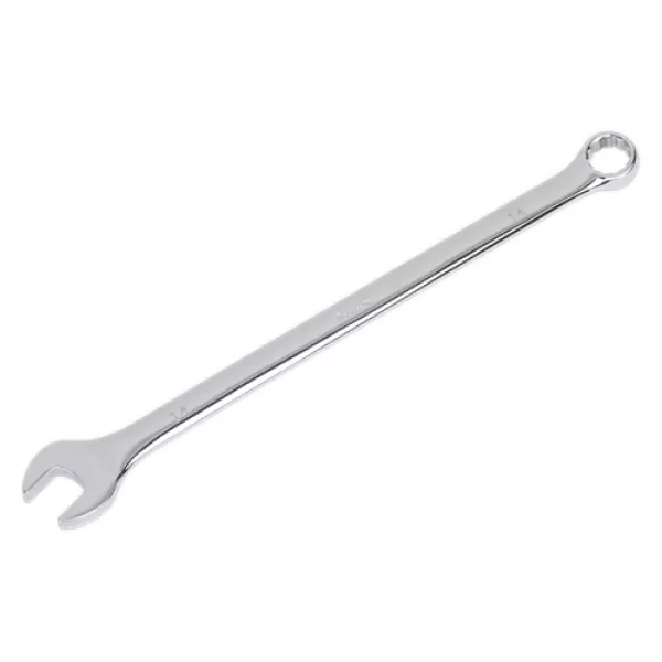 image of Genuine SEALEY AK631014 Combination Spanner Extra-Long 14mm