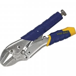 Image of Visegrip Fast Release Curved Jaw Locking Pliers 125mm