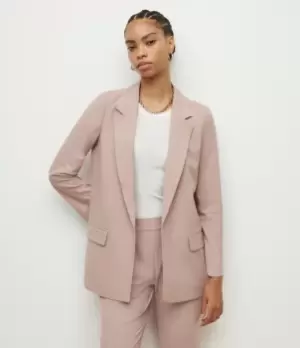 Image of AllSaints Womens Aleida Tri Blazer, Pink, Size: 12