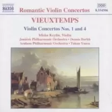 image of Vieuxtemps: Violin Concertos Nos. 1 and 4