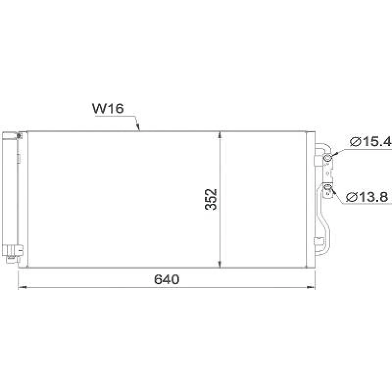 Image of Air conditioning condenser DIEDERICHS DCC1576