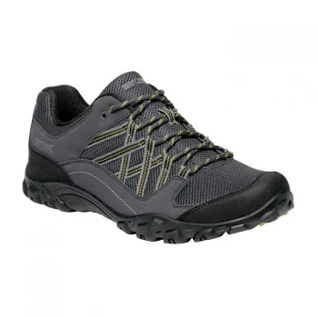 image of Regatta Edgepoint III Waterproof & Breathable Walking Shoe - Briar/LimePu