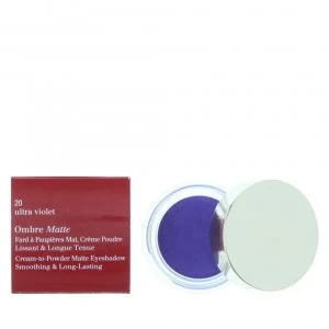 image of Clarins Ombre Matte Eye Shadow 20 Ultra Violet 7G