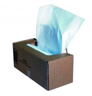 Image of Fellowes Powershred 148 Litre Shredder Waste Bags - 50 Pack