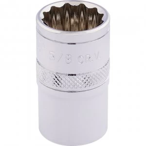 Image of Draper 1/2" Drive Hi Torq Bi Hexagon Socket Imperial 1/2" 5/8"