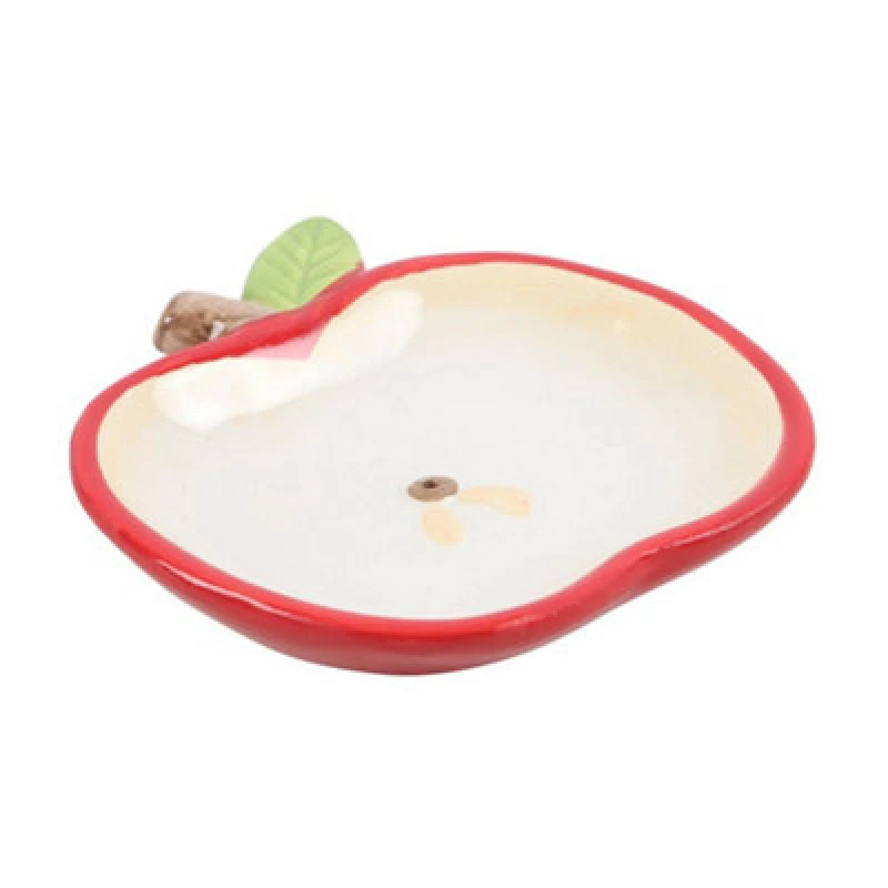 Image of Something Different Something Different Apple Incense Holder in Red Red One Size Unisex 5063750807034