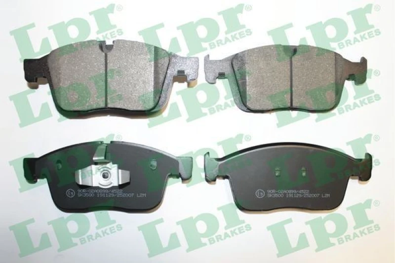 Image of LPR Brake pad set LPR 05P2007