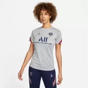 image of Nike Paris Saint Germain x Jordan Strike Top Womens - Grey