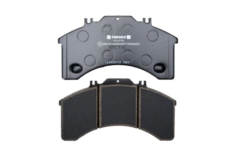 Image of FERODO FCV770 Brake pad set prepared for wear warning indicator Brake Pad Set,disc brake (402)