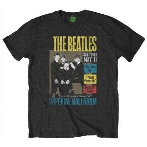 Image of The Beatles - Imperial Ballroom Unisex X-Large T-Shirt - Black