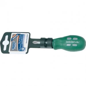 Image of Draper Expert Mechanics Pozi Screwdriver PZ2 38mm