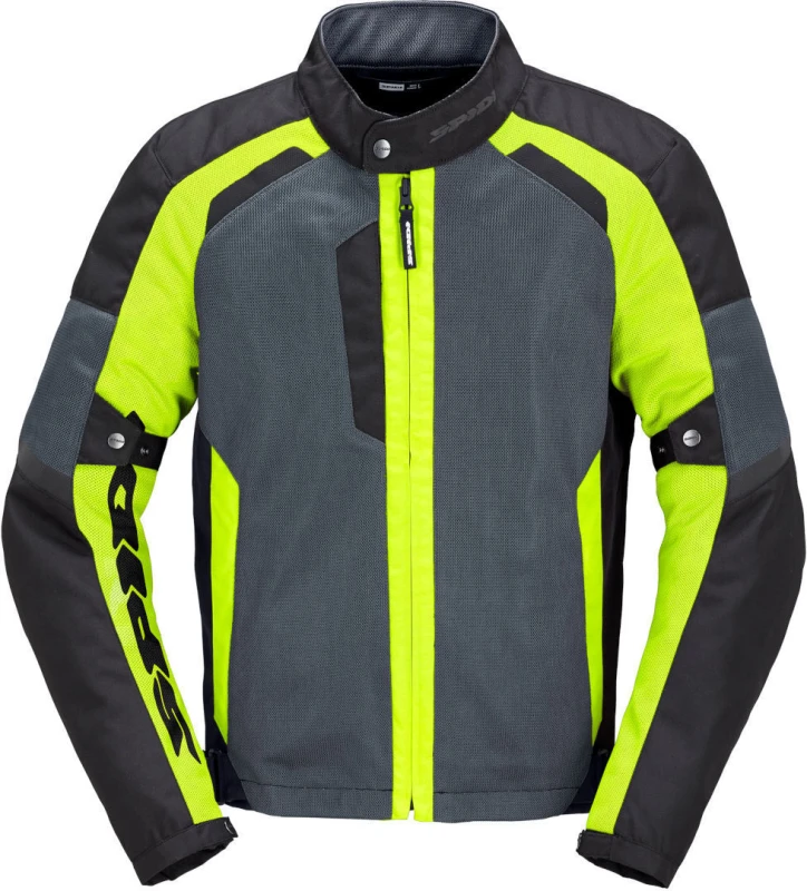 Image of Spidi Tek Net Jacket Fluo Yellow Size 5XL