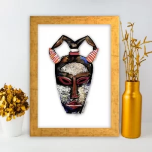 Image of AC11786724343 Multicolor Decorative Framed MDF Painting