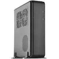 Image of Silverstone Fortress SST-FTZ01B-E Mini-ITX Case - Black