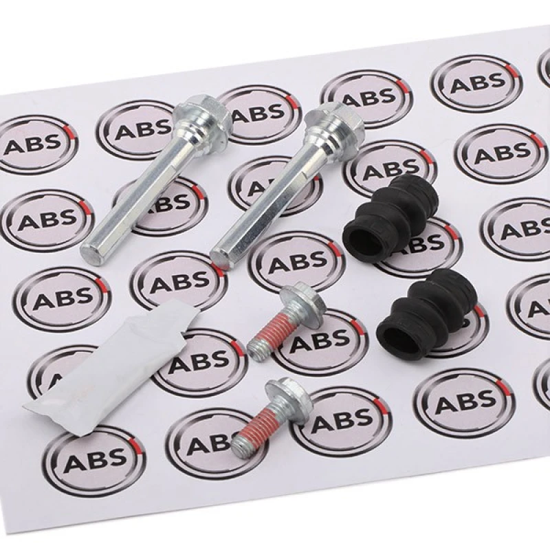 Image of A.B.S. 55046 Guide Sleeve Kit, brake caliper with bolts/screws, with additional guide bolt Guide Sleeve Kit,brake caliper (1165)