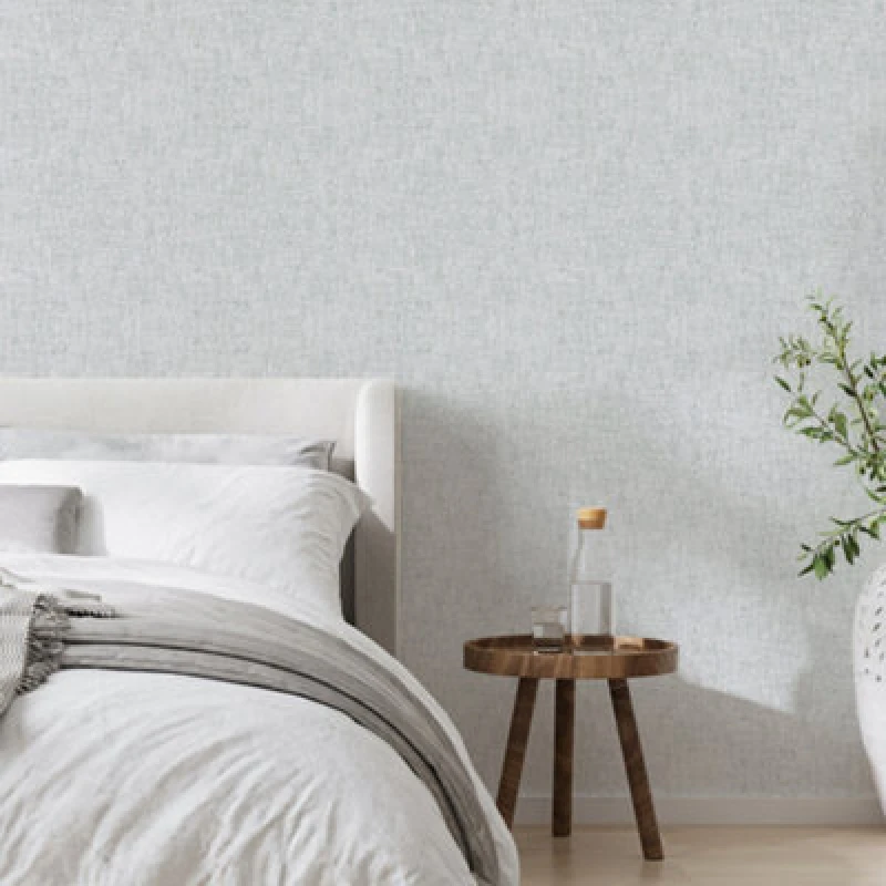 Image of Superfresco Caress Texture Grey Plain Wallpaper