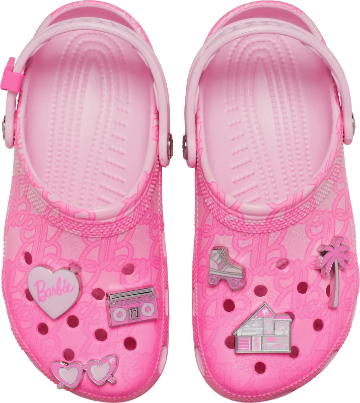 Image of Crocs Unisex Barbie Classic Clogs Multi W5/M4