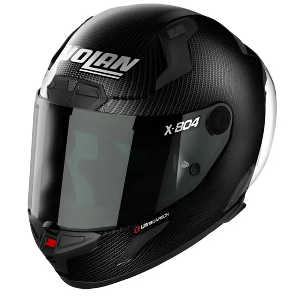 Image of Nolan X-804 RS Ultra Carbon Puro 002 Flat Carbon Full Face Helmet Size XS
