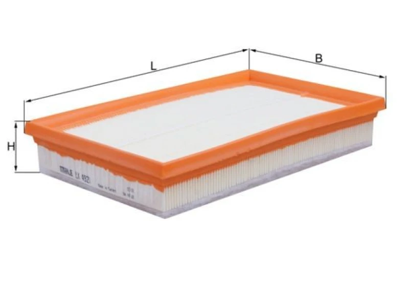 Image of Air filter MAHLE LX 4921
