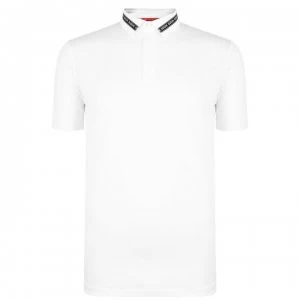 image of Hugo Boss Divorno Polo Shirt White Size L Men