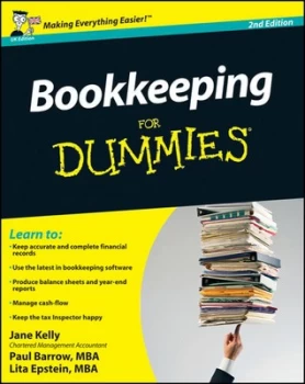 Image of Bookkeeping for Dummies by Jane Kelly Paperback
