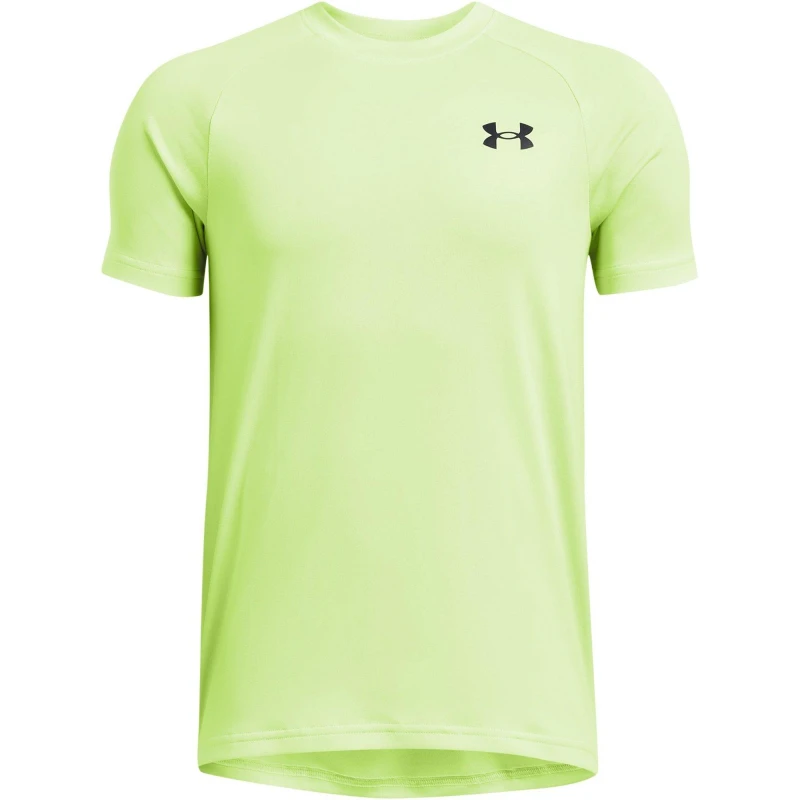 Image of Under Armour Tech 2.0 Top Junior Short Sleeve Performance T-Shirts 7 - 8 Years (S) Green 62022028175
