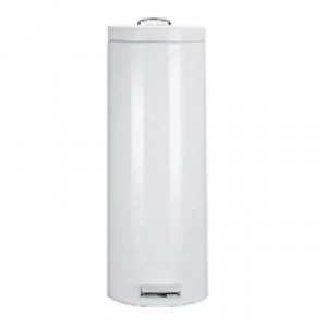 Image of Slingsby Pedal Bin 20 Litre 660x250mm White 311730