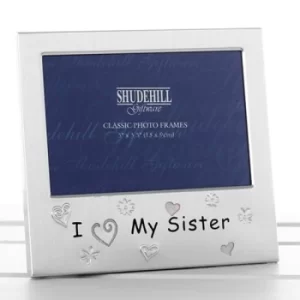 Image of I Love My Sister 5x3 Frame