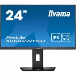 image of iiyama ProLite 23.8" XUB2492HSU-B5 Full HD LED Monitor