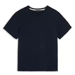 Image of Ted Baker Hawk Plain T-Shirt - Blue