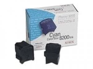 Image of Original Xerox 016204100 Solid Ink Colorstix (2 x Cyan)
