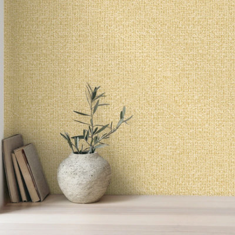 Image of Belgravia Decor Belgravia Decor Zambaiti Parati Marrakech Abstract Texture Ochre Wallpaper Yellow