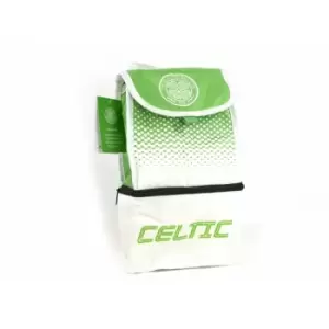 image of Celtic FC Official Football Fade Design Lunch Bag (One Size) (White/Green)