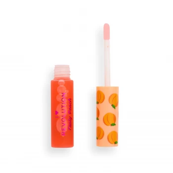 Image of Revolution I Heart Revolution Tasty Peach Lip Oil (Various Shades) - Sweet Peach