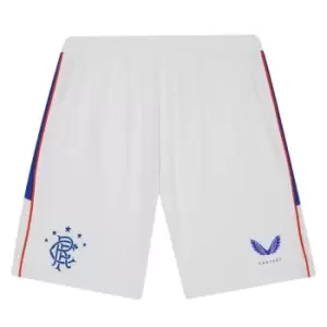 Image of Castore Pro Home Rangers Shorts Juniors - White