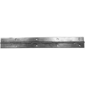 Image of Metal Piano Hinge Gold Colour 30x240mm - Colour Steel - Pack of 1