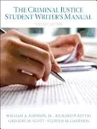 Image of criminal justice student writers manual