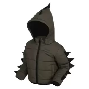 Image of Regatta Character Winter Quilted Jacket - GrapeLf Dino