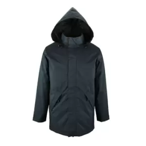 Image of SOLS Unisex Adults Robyn Padded Jacket (3XL) (French Navy)