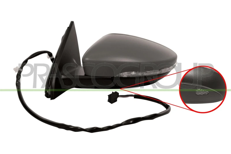 Image of PRASCO Wing mirror PRASCO VG0557314P