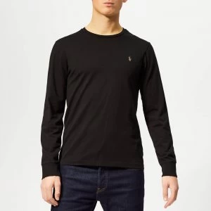 Image of Polo Ralph Lauren Mens Long Sleeved T-Shirt - Polo Black - L - Black