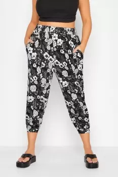 Image of Cropped Harem Joggers