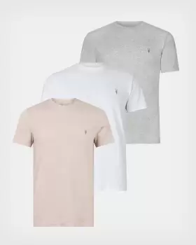 Image of AllSaints Tonic Crew T-Shirts 3 Pack