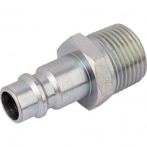 Image of Draper Male Nut Pcl Euro Air Line Coupling Adaptor 3/8 Bsp