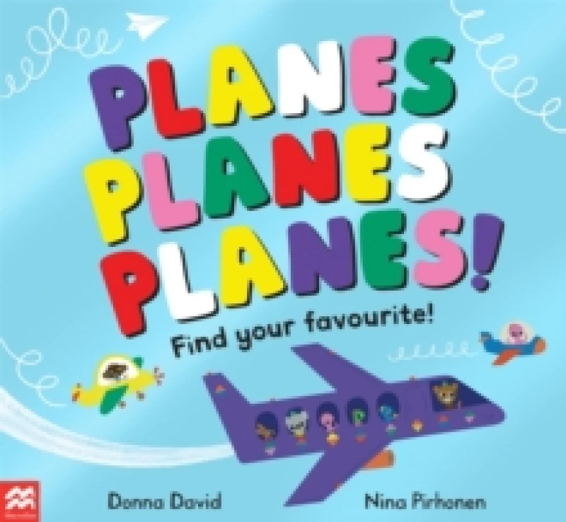 Image of Donna David Planes Planes Planes! Book Multi unisex