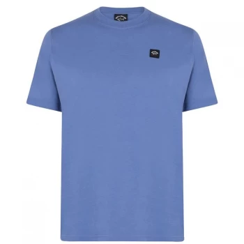 Image of Paul And Shark Sport Paul & Shark Sport Plain Logo T Shirt - Pervinca 054