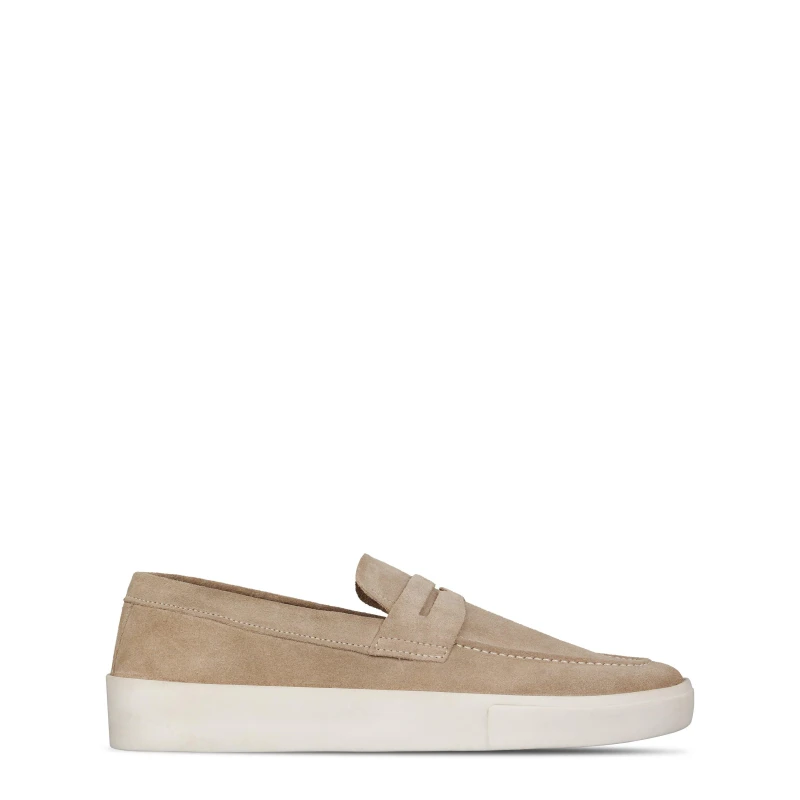 Image of Jack Wills Casual Suede Loafer - Beige Beige 7