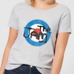 Image of The Jam Target Logo Womens T-Shirt - Grey - 3XL