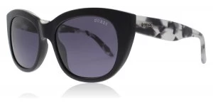Image of Guess GU7477 Sunglasses Black / Grey 01A 53mm