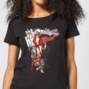 Image of Marvel Knights Elektra Assassin Womens T-Shirt - Black